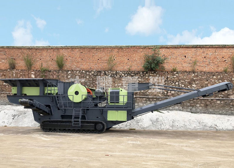 移动颚式破碎站